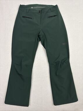 Helly Hansen Bellissimo 2 Ski Pants Womens XL Green Softshell Stretch 65736